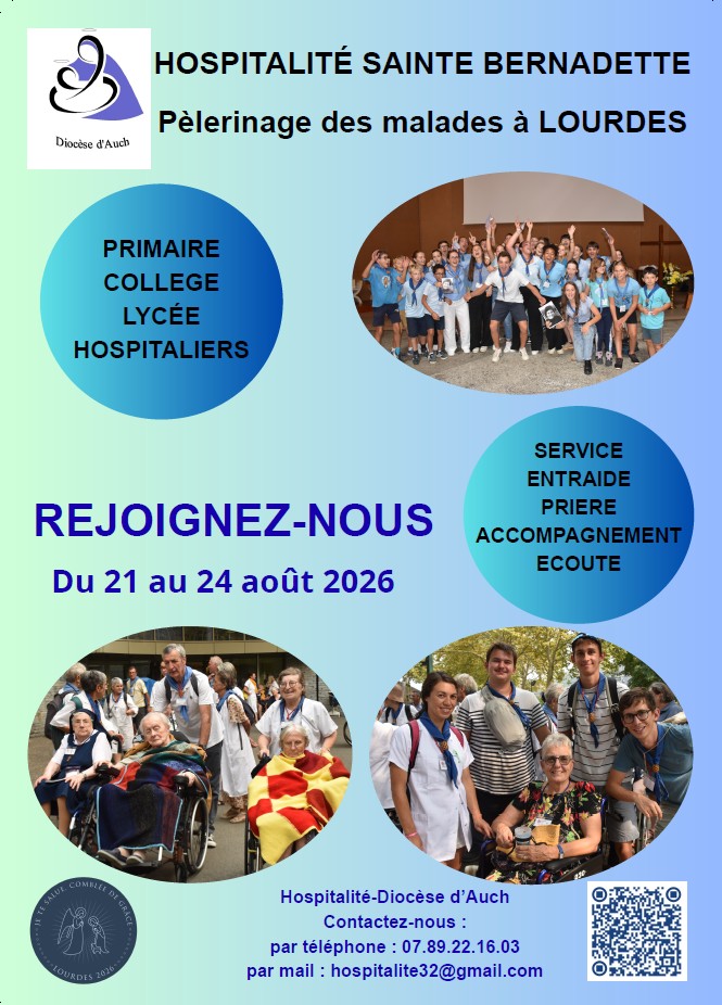 Pèlerinage des malades à Lourdes