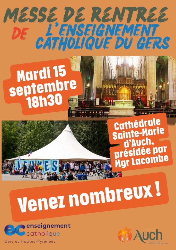 Messe de rentrée Enseignement catholique