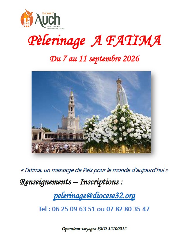 Pèlerinage Fatima