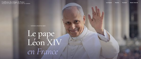 Venue du Pape Léon XIV à Lourdes